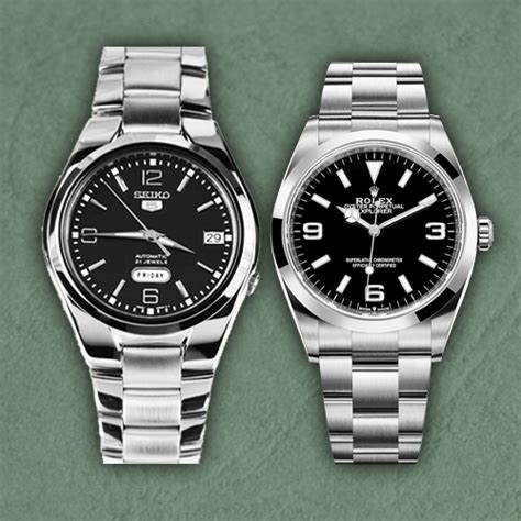 seiko 5 rolex explorer|rolex explorer watch.